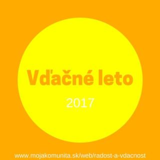 Vďačné LETO - Súťaž o tri knihy!