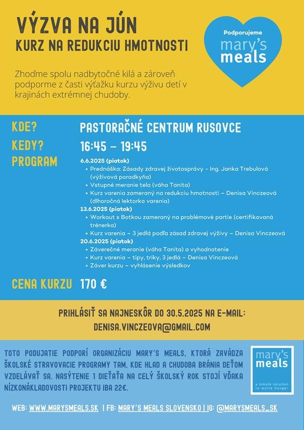 Pozvánka na kurz varenia